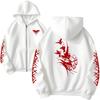 2026 Trendy Oversized Pullover Goth Y2k Winter Warm Women Hooded Sweatshirt Viking Raven Print Zipper Jacket Casual Streetwear