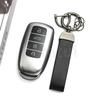 Gun Grey Tpu Auto Shell Fob Accessories For Chery Tiggo 8Plus New 5 Plus 7Pro Omoda 5 Tiggo 8 Pro Car Key Case Cover Keychain