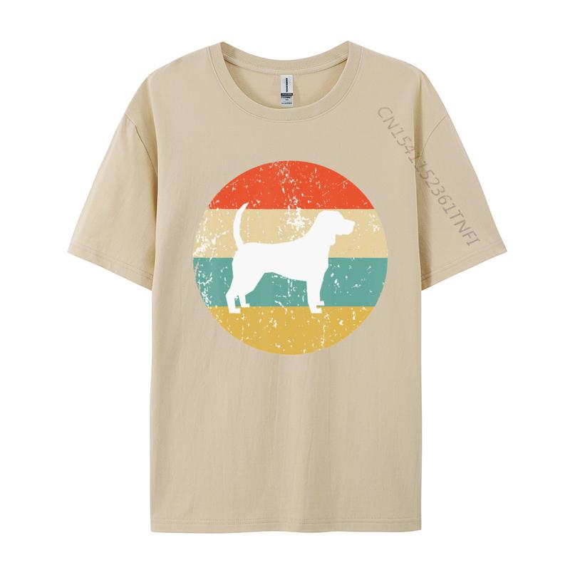 Beagle Vintage Retro T Newest Design TShirt Hip Hop 100 Cotton Male Tshirt Graphic T Shirts Men Oversized