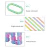 5Pcs/Set Track Toy Wacky Flexibility Changing Foldable Good Forms Snap Click Fidget Sensory