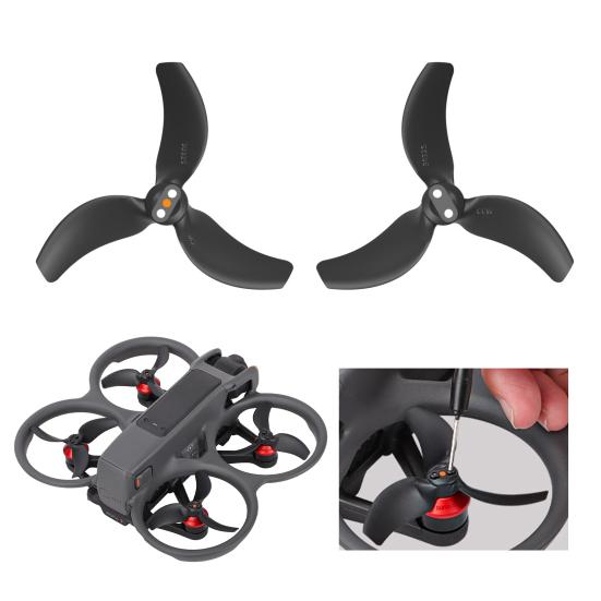 2 Pairs Drone Propeller for DJI Avata Low Noise Spare Propeller
