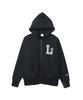 Champion Long Sleeve Cotton USA Reverse Weave Zip Hooded Sweatshirt Size M Men's 11.5oz (C3-Y110), Black,