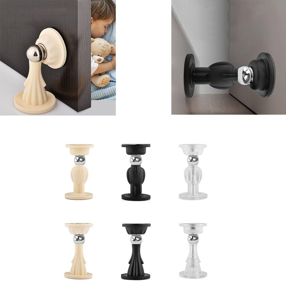 Mute Strong Magnetic Door Suction Anti-collision Windproof Door Stopper Safety Ground Suction Door Stop Bedroom