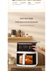 Rongshengda Smart Multifunctional Air Fryer Oven - Large Capacity, Fully Automatic, Electric Visual Fryer for Home Use