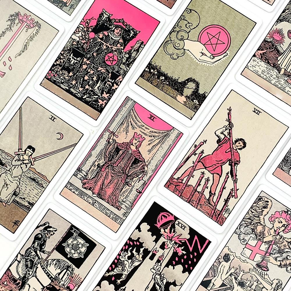 Tarot Cards Game Family Gathering Card Game Divination Deck English Versions Edition Oracle Board Playing Table Game