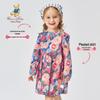 Classic Teddy Girls' Cotton Floral Princess Dress