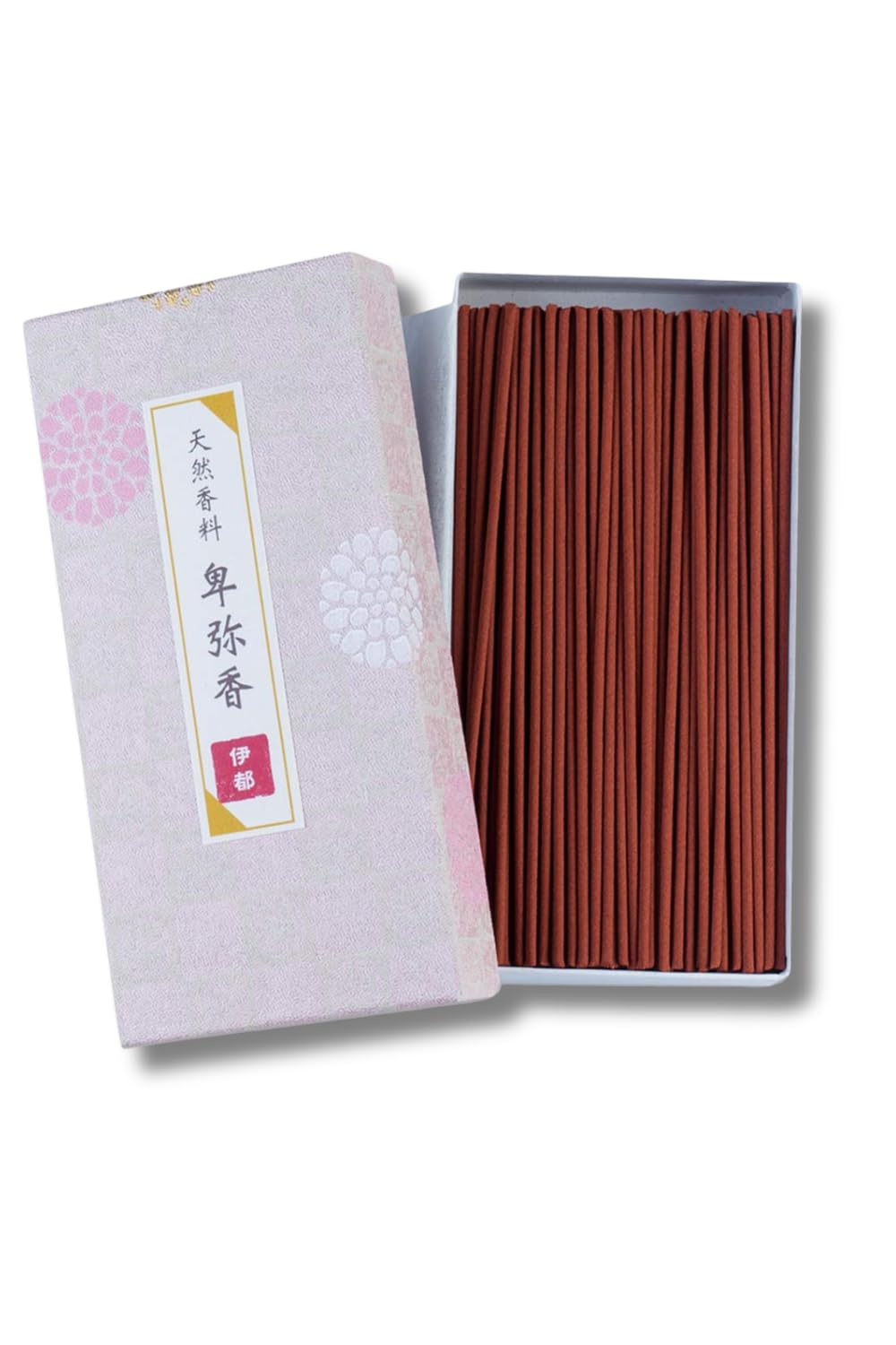 

Himiko Incense Sticks, Ito, 80g, Made in Japan with Sandalwood, 100% Natural Ingredients, No Chemical Fragrances, Sweet and Gentle Scent, Premium
