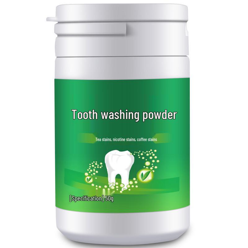 Shitong 50g Probiotic Tooth Powder - Strengthens Gums, Whitens Teeth, Fights Bad Breath with Baking Soda