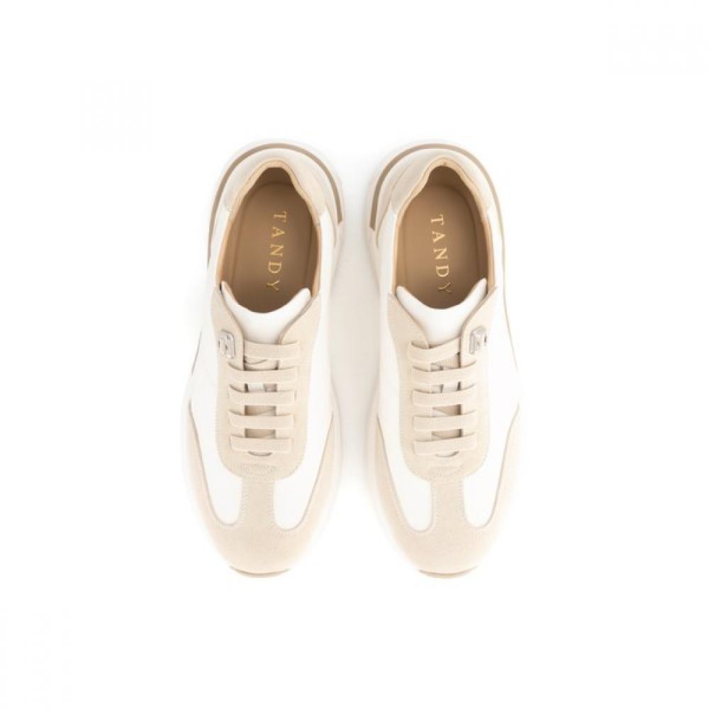 Tandy Men S caSual SneakerS  Q26018  Ivory 