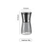 Qianxing Manual Stainless Steel Pepper Grinder & Spice Jar Set
