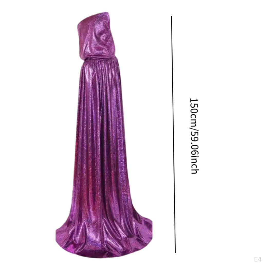 Enchanting Hooded Witch Cloak for Halloween And Cosplay Events