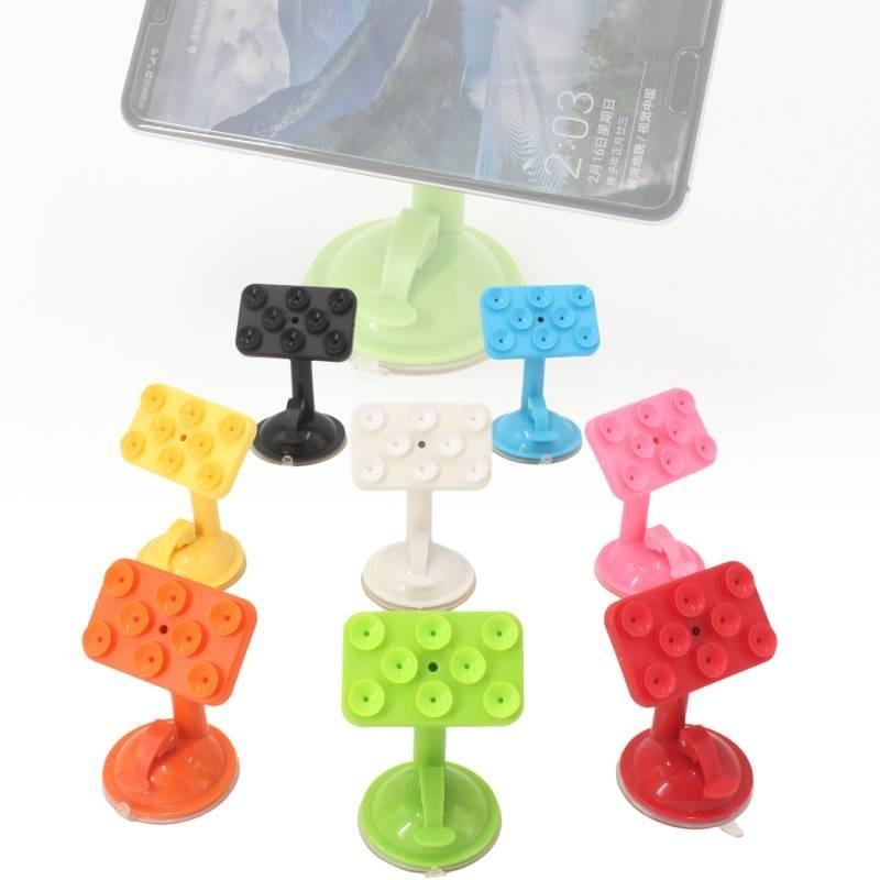 Universelle Autohalterung mit 8 Saugnäpfen 360 Grad drehbare Armaturenbrett-Handyhalterung