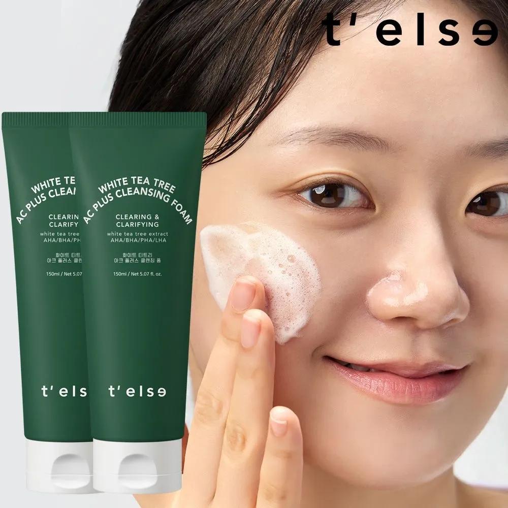 T ELSE White Tea Tree Arc Plus Cleansing Foam 150ml x 2