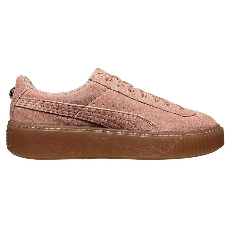 Puma Platform Jewel Casual Low-Top Kids Sneakers Kids Sneakers Pink 365131-01