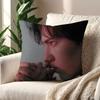 Singer DDimash KKudaibergens cushion cover For Pillow Printing Sofa Decoration Home Car Room Coffee Office Nordic Simplicity