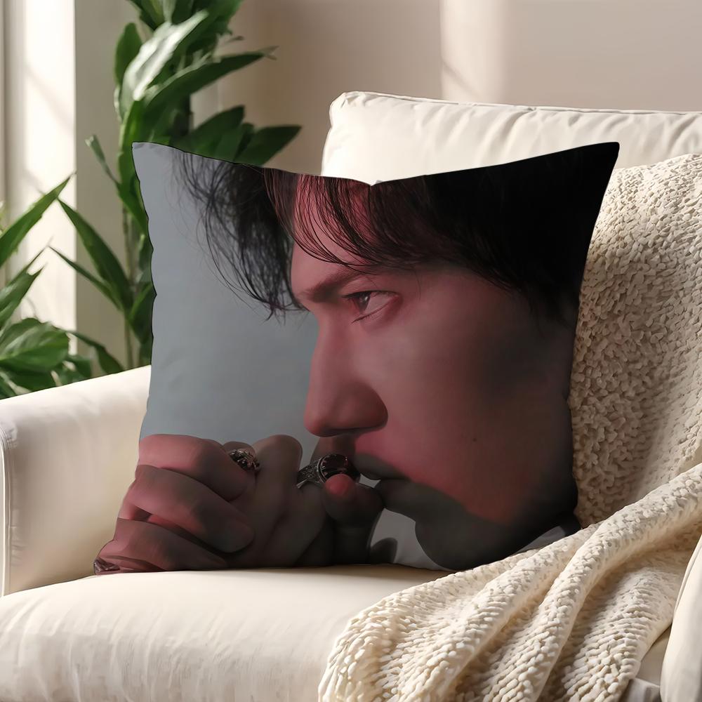 Singer DDimash KKudaibergens cushion cover For Pillow Printing Sofa Decoration Home Car Room Coffee Office Nordic Simplicity