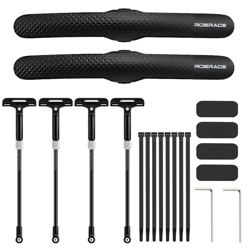 Adjustable Bicycle Fender Quick Release Lightweight Aluminum Alloy Support Mountain Road Bike Fenders Durable Easy To Install