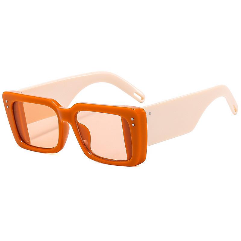 Hip Hop Square Frame Sunglasses For Men Women Uv400 Polarized Outdoor Fashion Accessory