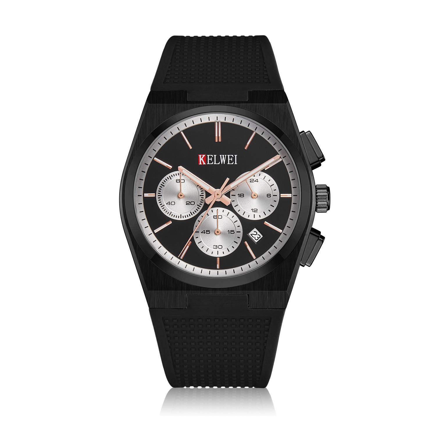 Men S Fashion Business Six-Pin Multifunctional Calendar Quartz Watch Men S Watch
