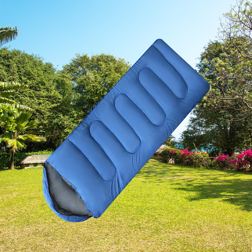 Adult Envelope Sleeping Bag for Outdoor Spring & Autumn, Thickened Warm Portable Sleeping Bag for Men & Women, Suitable for 5°C Camping & Backpacking