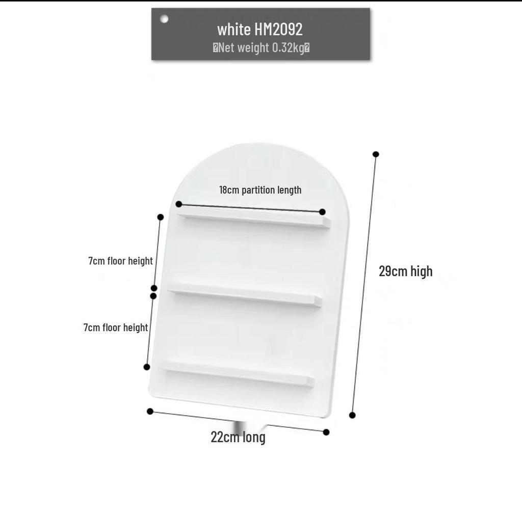 10-Piece White Dessert Display Stand Set: Wooden & Acrylic Tabletop Decoration