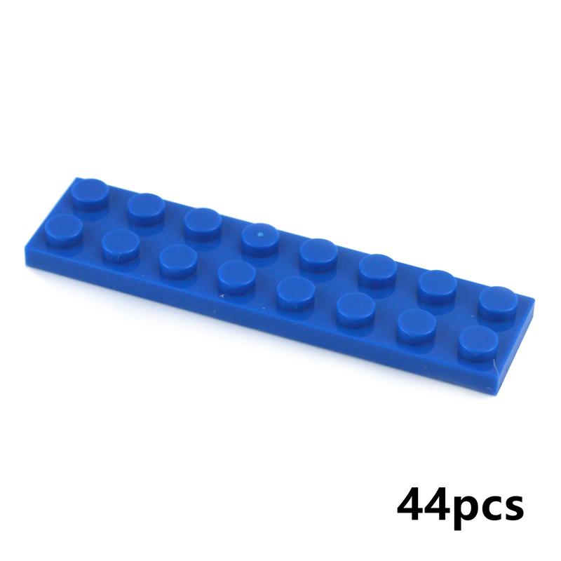 DIY Building Blocks Thin Figures Bricks 2x6 2x8 2x10 Dots Colorful Educational Creative Size Compatible all brand Toys for Kids