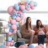 Balonowy Łuk Girlanda Reveal Niebieski Różowy Dekoracja Imprezy Urodzinowej Urodziny Dziecka Balony Ślubne Materiały Lateksowe Balony Baby Shower