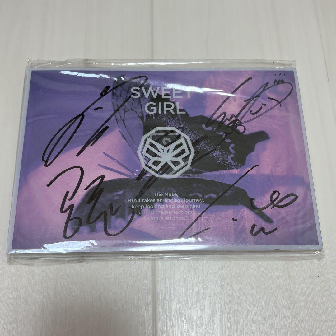 

[USED] Final Price Drop: B1A4 SWEET GIRL Autographed