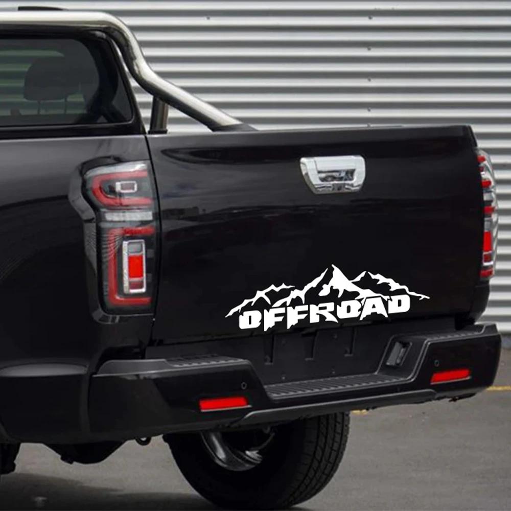 Off Road Car Sticker Truck Pickup Trunk Door Vinyl Decal Accessories For Isuzu Dmax Ford Ranger F150 Toyota Hilux Maxus GWM 4x4