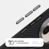 ABEEL For Honor Power 5G Magnetic Case PC + TPU + Aluminum Alloy + PU Leather Slim Phone Back Cover