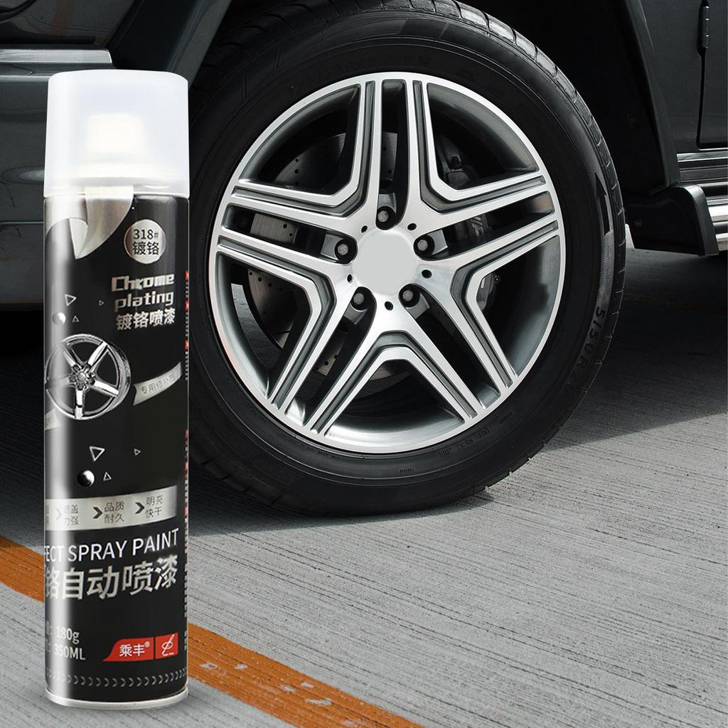 Auto Chrom Plating Spray Metall Plating Spray Glänzende Finish Farbe Mehrzweck Schnell und Einfach Schnell Trocknend Fix für Zuhause