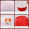 Disposable Food Container Tray Insert (180mm, 200 Pcs)