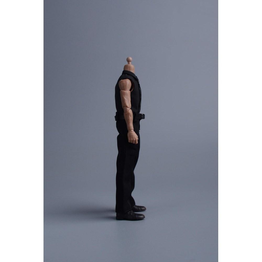 LOUGIDBVAZ 1/12 Scale Male and Female Clothing Suit Vest Ball Gown Party Wear Black C Head and Body Not Included
