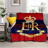 Königliche Pioniere Wappen Emblem Decke Geeignet für Sofas, Betten, Büros und Camping - Perfektes Geschenk für Halloween Weihnachten