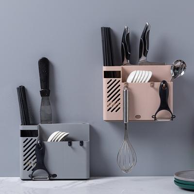Küche Wandregal Stäbchen Halterung Abfluss Trocknen Halter Besteck Gabel Aufbewahrungsbox
