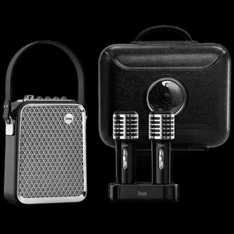 Divoom Oriental Cyan Phoenix 2nd Gen Wireless KTV Microphone CN Plug (adapter Included)