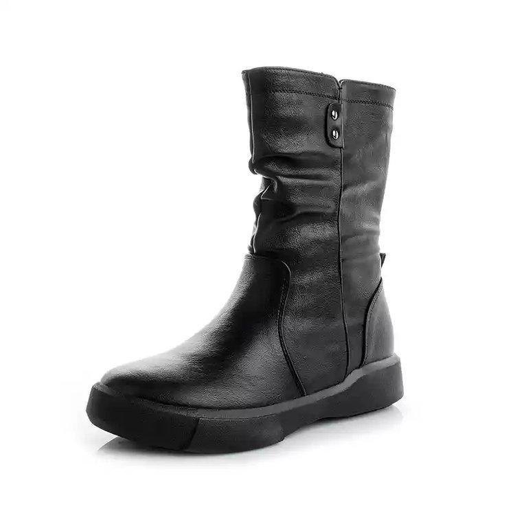 

Женские ботинки Martin 2018 года, осень/зима, размер 42, европейский/американский стиль, плоская подошва, бархатная подкладка, средняя длина 35 чёрный