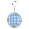 Push Bubble Spielkonsolen Schlüsselanhänger Stressabbau Mini Blasenplatzen Spielmaschine Fidget Spielzeug Rucksack Tasche Geldbörse Anhänger Partygeschenke