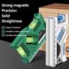 Horizontal & Vertical Measure Magnetic Level Gauge Pocket Woodworking Level Gauge Mini Protractor
