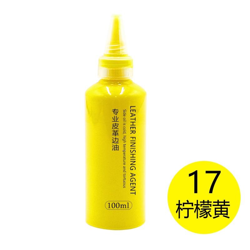 100ml Matte Lederkantenversiegelungsöl Kältebeständig Hochtemperaturbeständig Verhindert Feuchtigkeitsaufnahme und Verformung des Leders