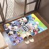 Custom Name Personalized Hatsune Miku Print Carpet, Versatile Home Decor Rug, for Playroom, Apartment, Balcony, Entryway, Hallway Gift