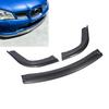 3pcs Front Bumper Lip Splitter Body Kit Improve Aerodynamics Bumper Lip Chin Spoiler Replacement for         2006 2007