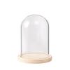 Preserved Flower Glass Dome Ornament - Creative Christmas Gift Transparent Vase