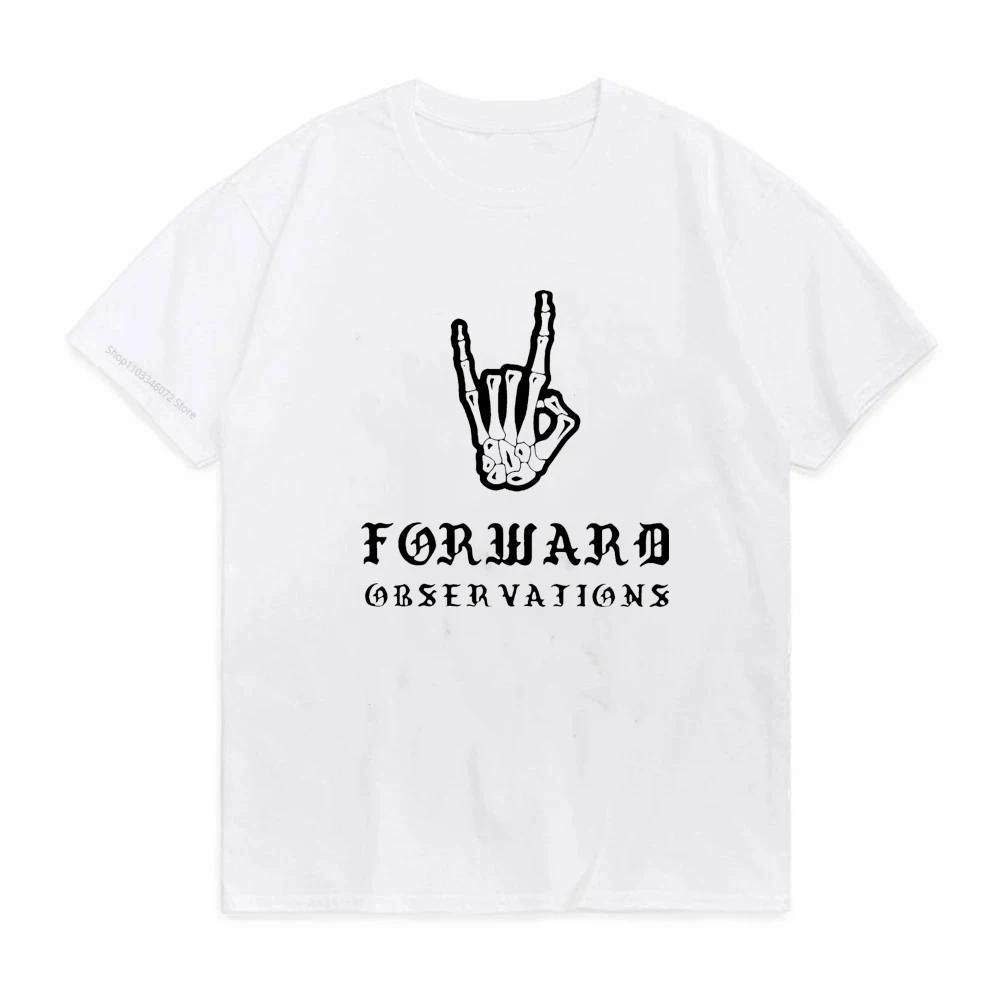 Forward Observations Group Unisex T Shirt Summer Crew Neck Fog Death Skeleton Satan Tshirts Pop Unisex Clothing Tops