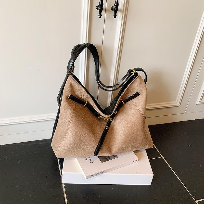 Maillard large-capacity bag women's bag new autumn casual versatile backpack women's commuter tote bag