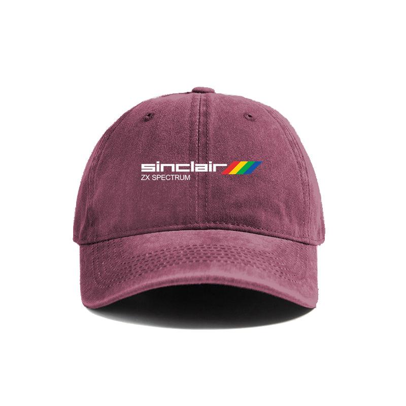 Sinclair ZX Spectrum Baseball Caps Distressed Hats Cap Unisex Women Retro Outdoor Summer Adjustable Hat