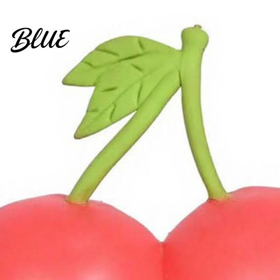 Anti-anxiety Toy 1/2Pcs Simulation Cherry Squeeze Stretchy Slow Rebound Soft Fidget Portable Simulated Fruit Sensory Stress Ball