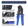 Feb.Crimping Pliers Ratchet Hand Tools Crimper Jaw Set Work Steel For Insulated & Non-Insulated Tube VE RV SV JST