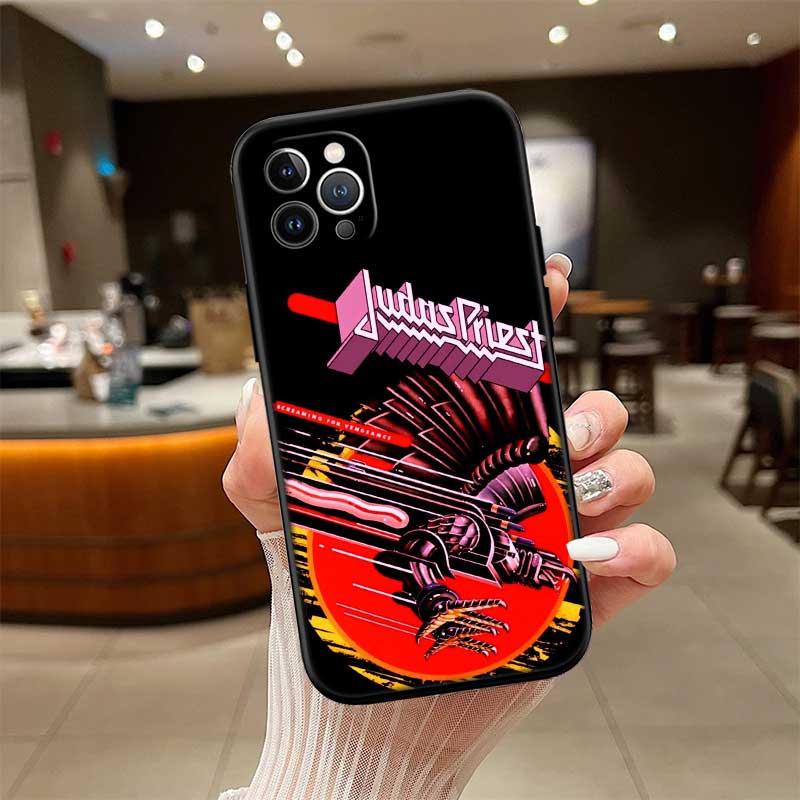 RE37 J-Judas Pattern P-Priest Phone Case for OPPO A40 A60 A80 A15 A16 A16K A12 A17 A17K A54 A54S A53 A53S A55 A56 A57 A98 F23