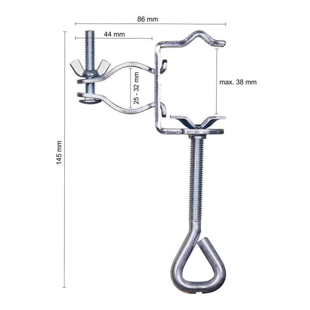 1Pc Balcony Umbrella Holder Parasol Table Clamp Patio Beach Parasol Holder